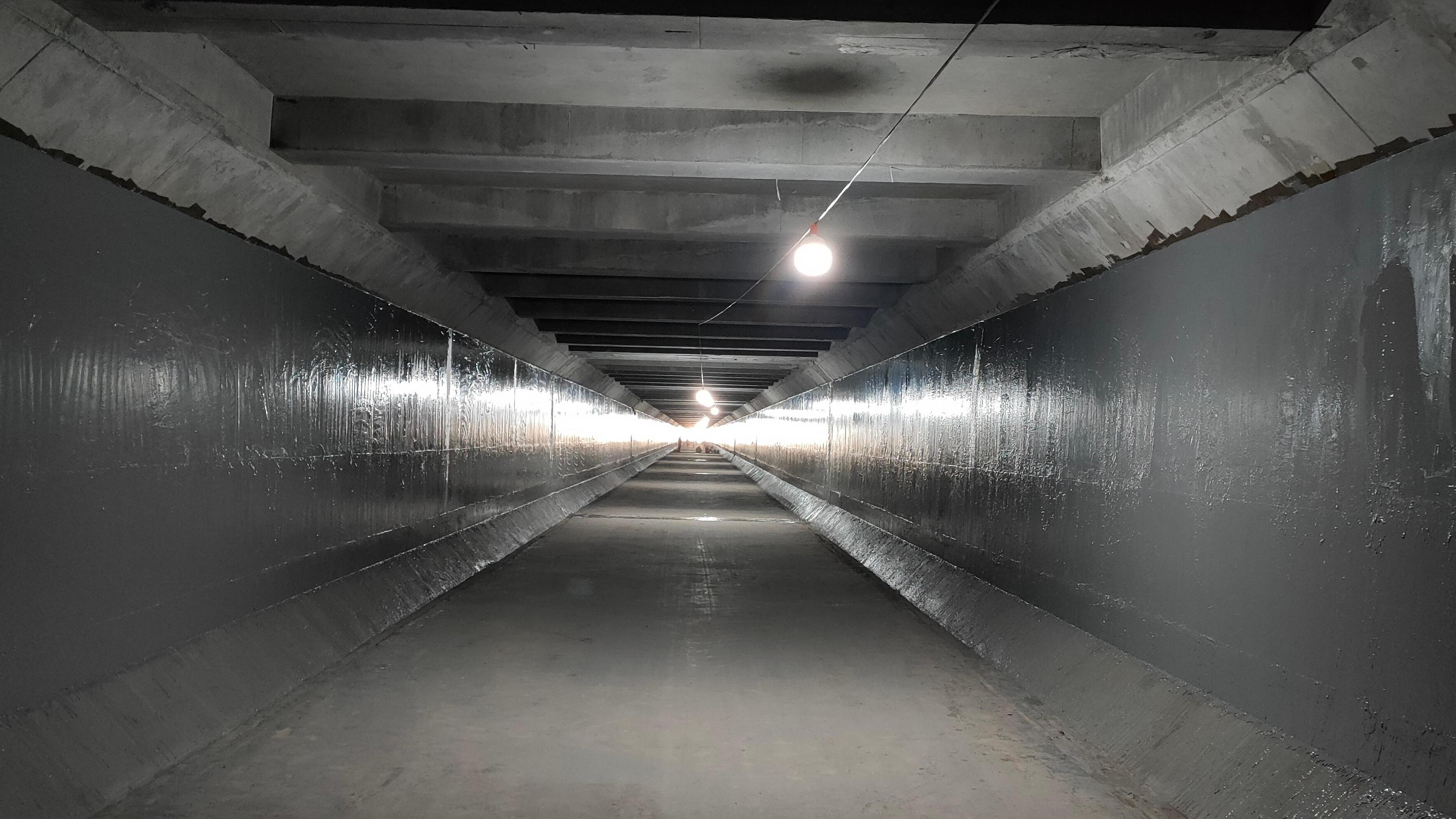 克孜河南岸干渠渡槽工程